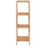 Voir la diapositive 3 : VIDAXL Etagere de salle de bain 35,5x35,5x112,5cm Bois massif de noyer