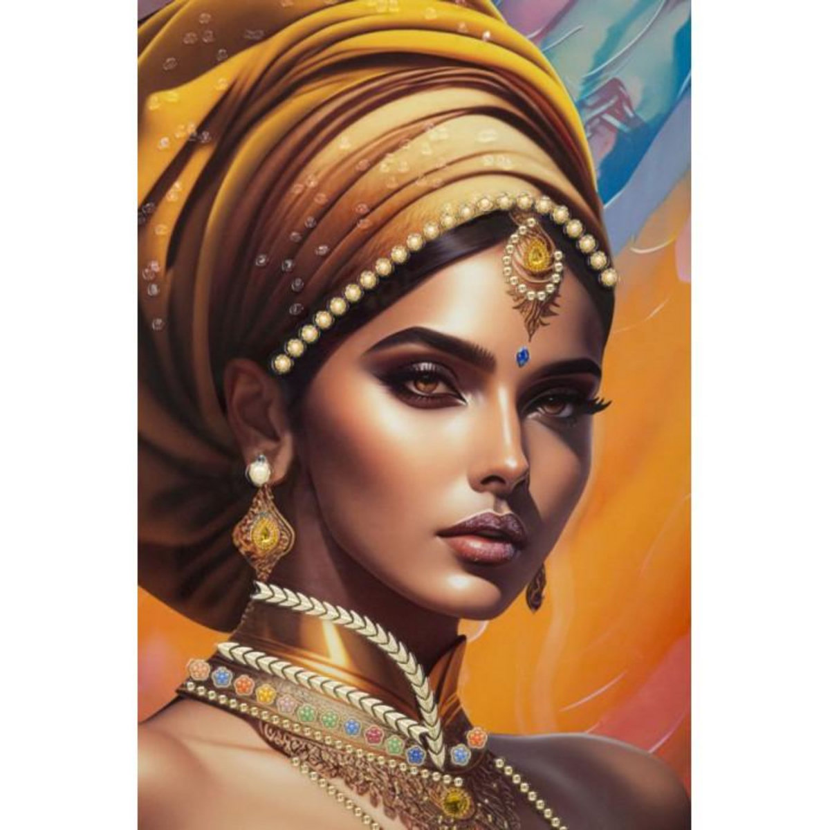 Paris Prix Tableau Déco  Samira  72x102cm Multicolore