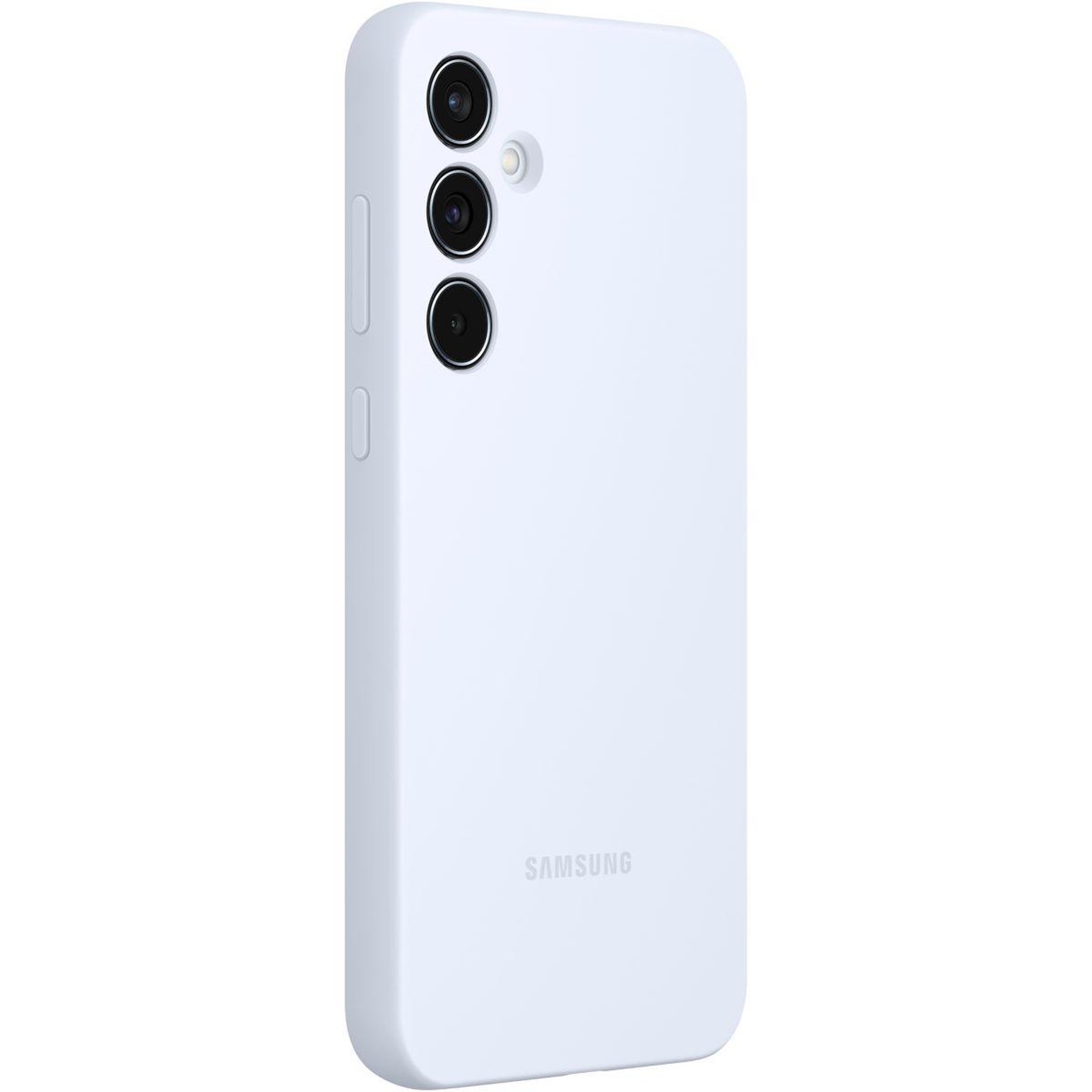 Voir la diapositive 5 : Samsung Coque Samsung A55 5G silicone Bleu Polaire