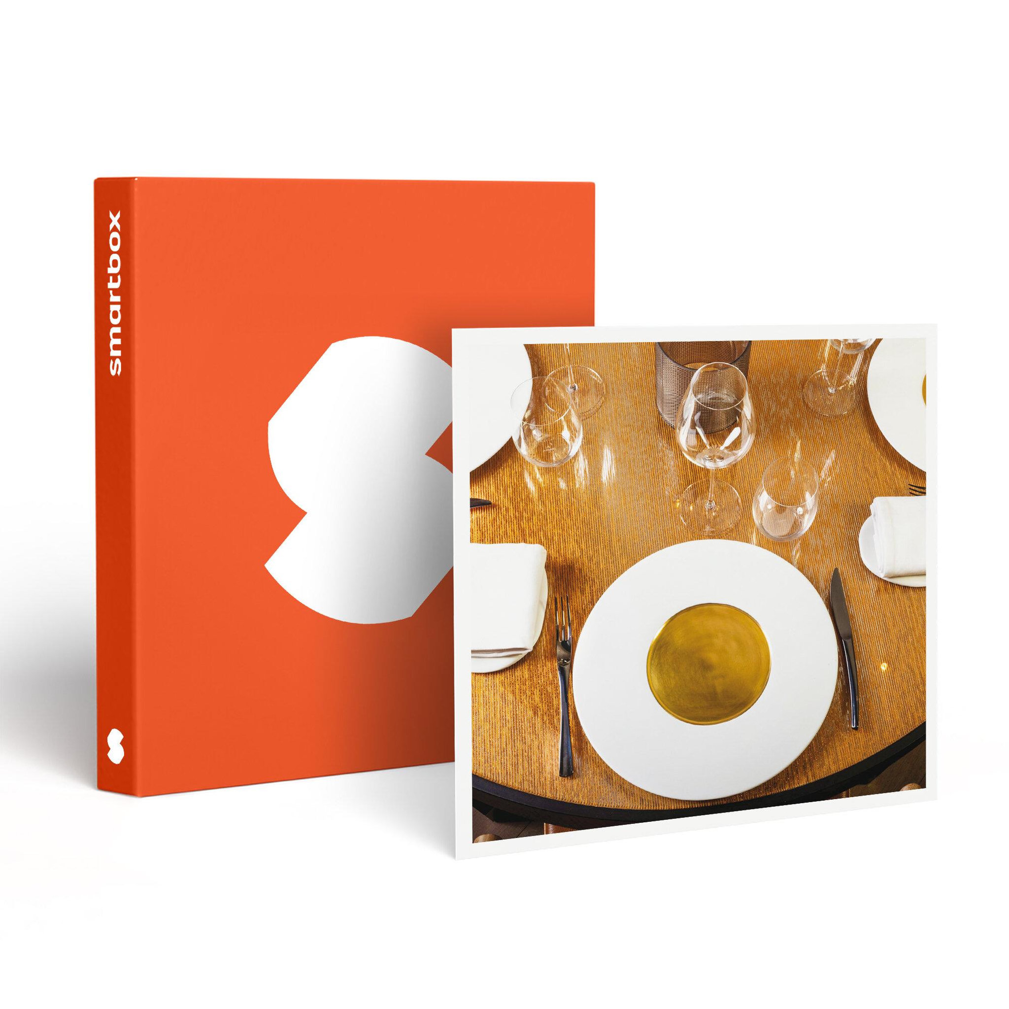 Smartbox Adresses primées : repas 5 plats avec vin au restaurant le puits du trésor près de carcassonne - coffret cadeau gastronomie
