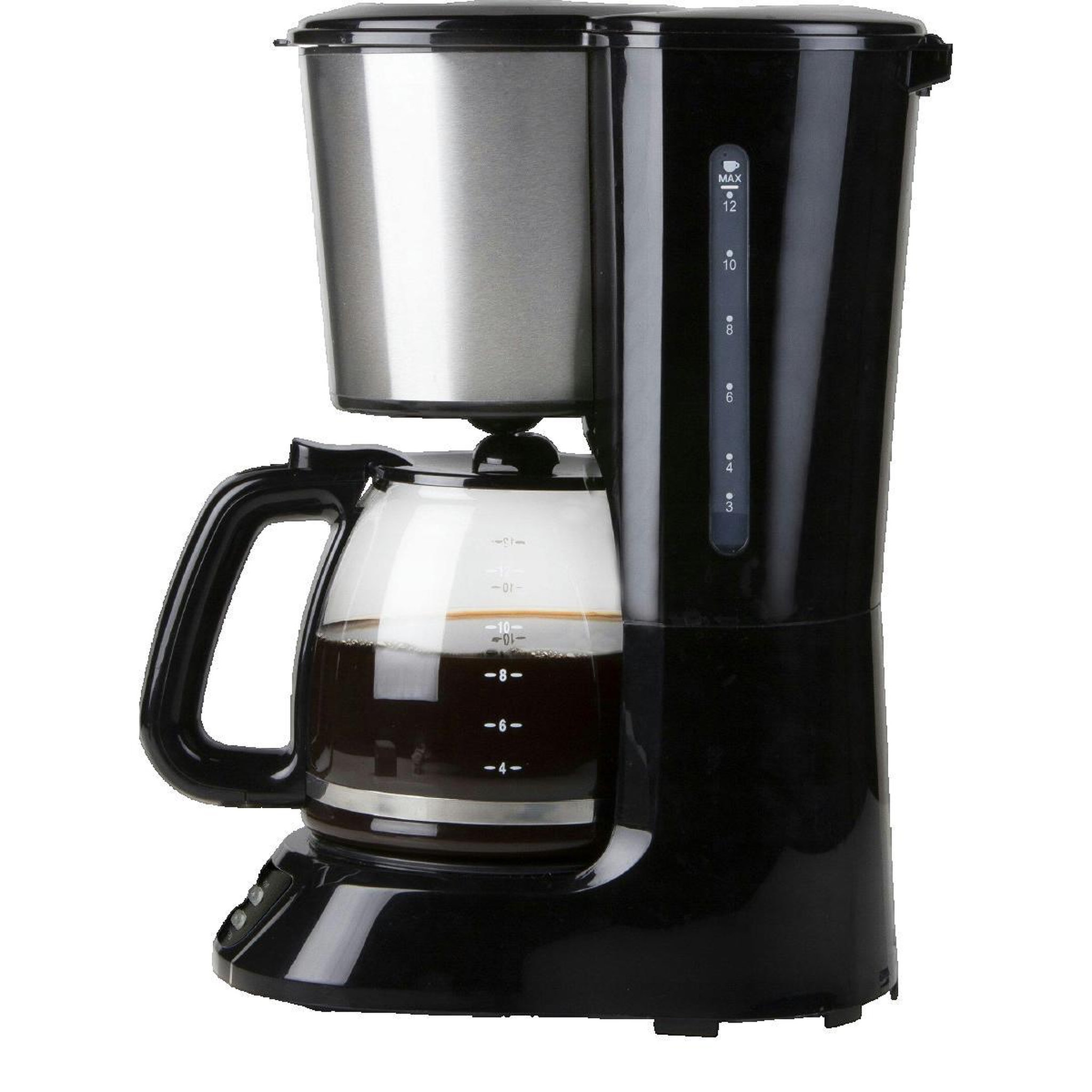 Voir la diapositive 3 : Domo Cafetière Domo DO1065K 1,5 litre noire