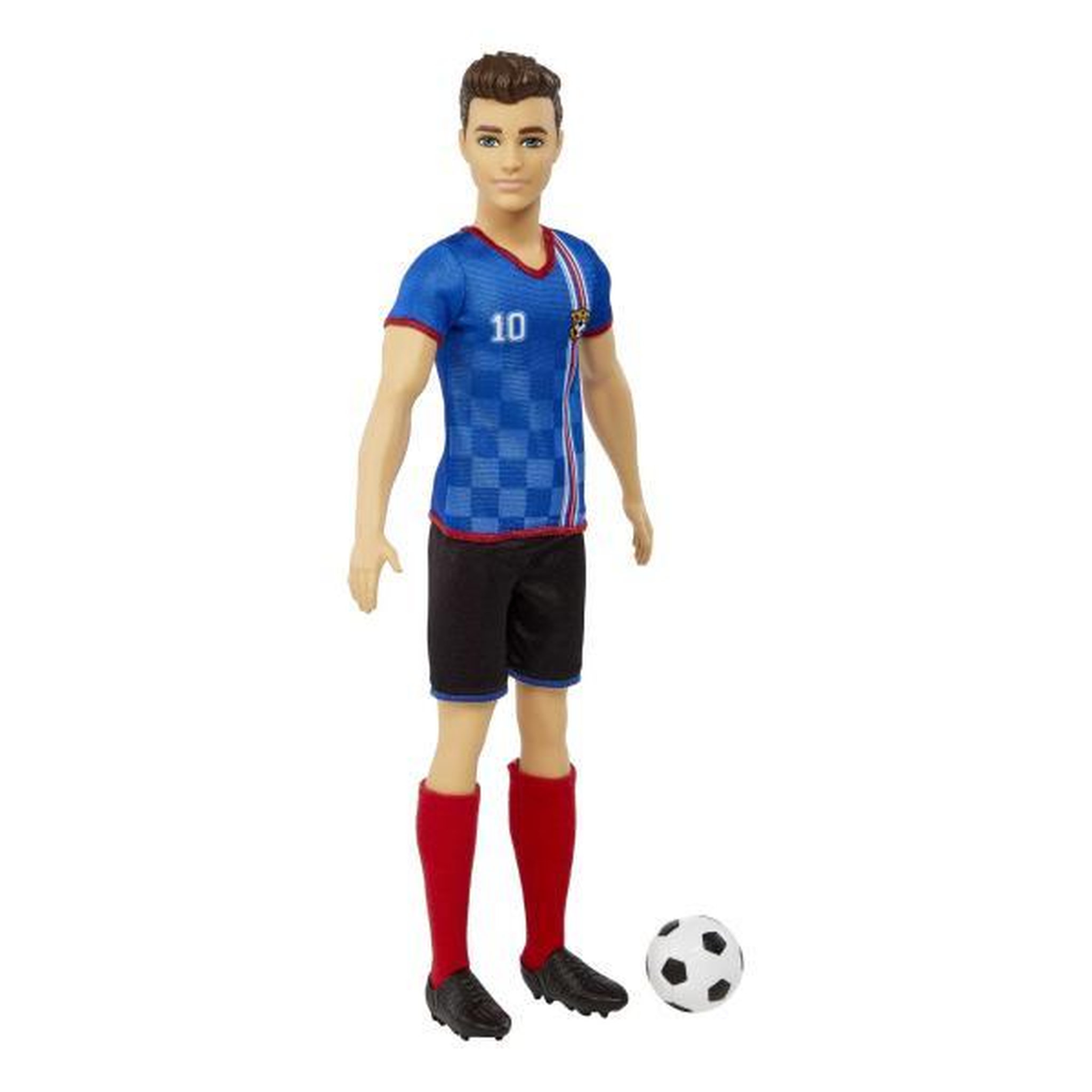 Voir la diapositive 3 : BARBIE Barbie - Ken Footballeur - Poupée Mannequin - Des 3 ans