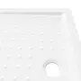 VIDAXL Receveur de douche avec picots Blanc 90x70x4 cm ABS