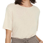 JACQUELINE DE YONG T shirt  Femme JDY Faustina. Coloris disponibles : Beige