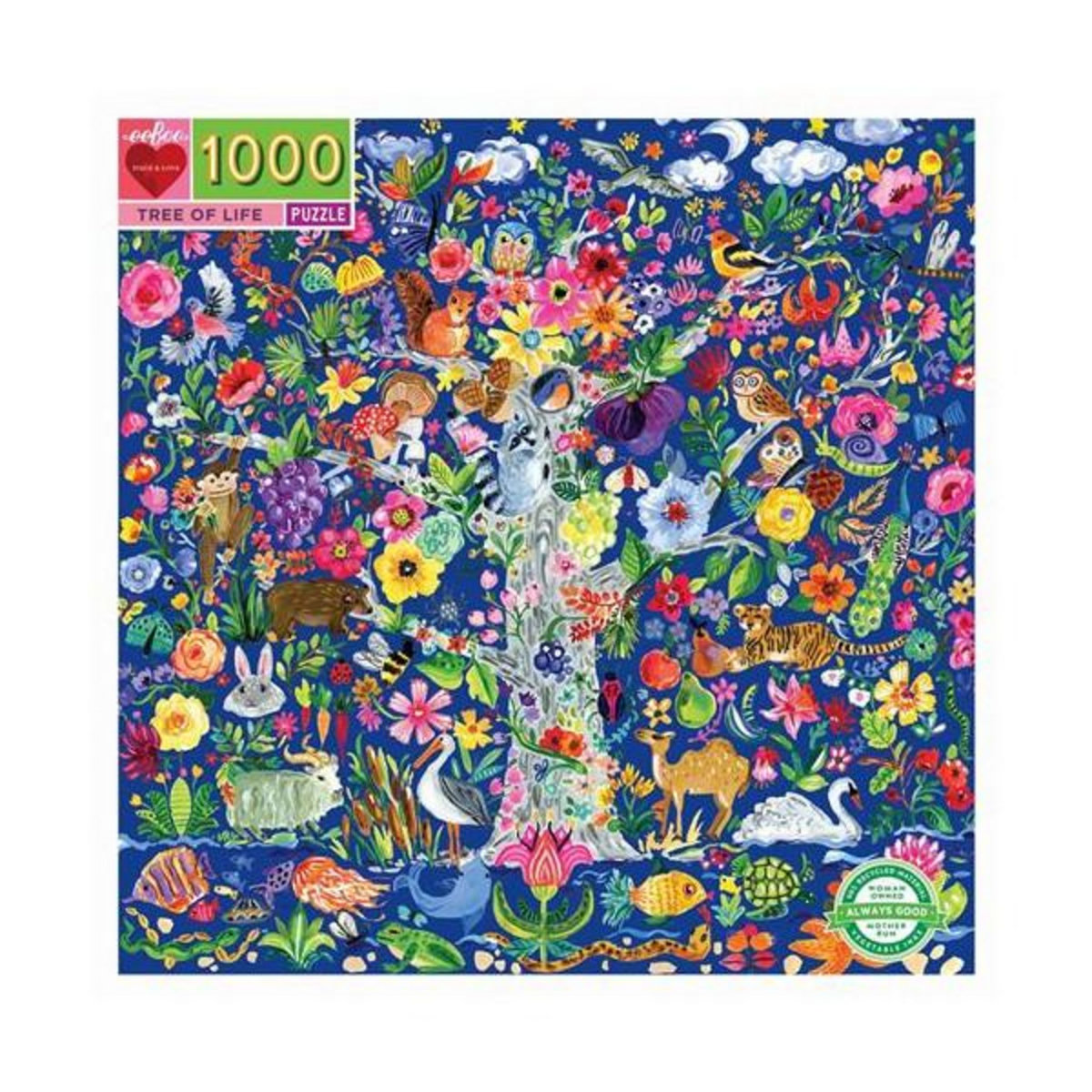 Eeboo Puzzle Eeboo Tree of Life 1000 pièces