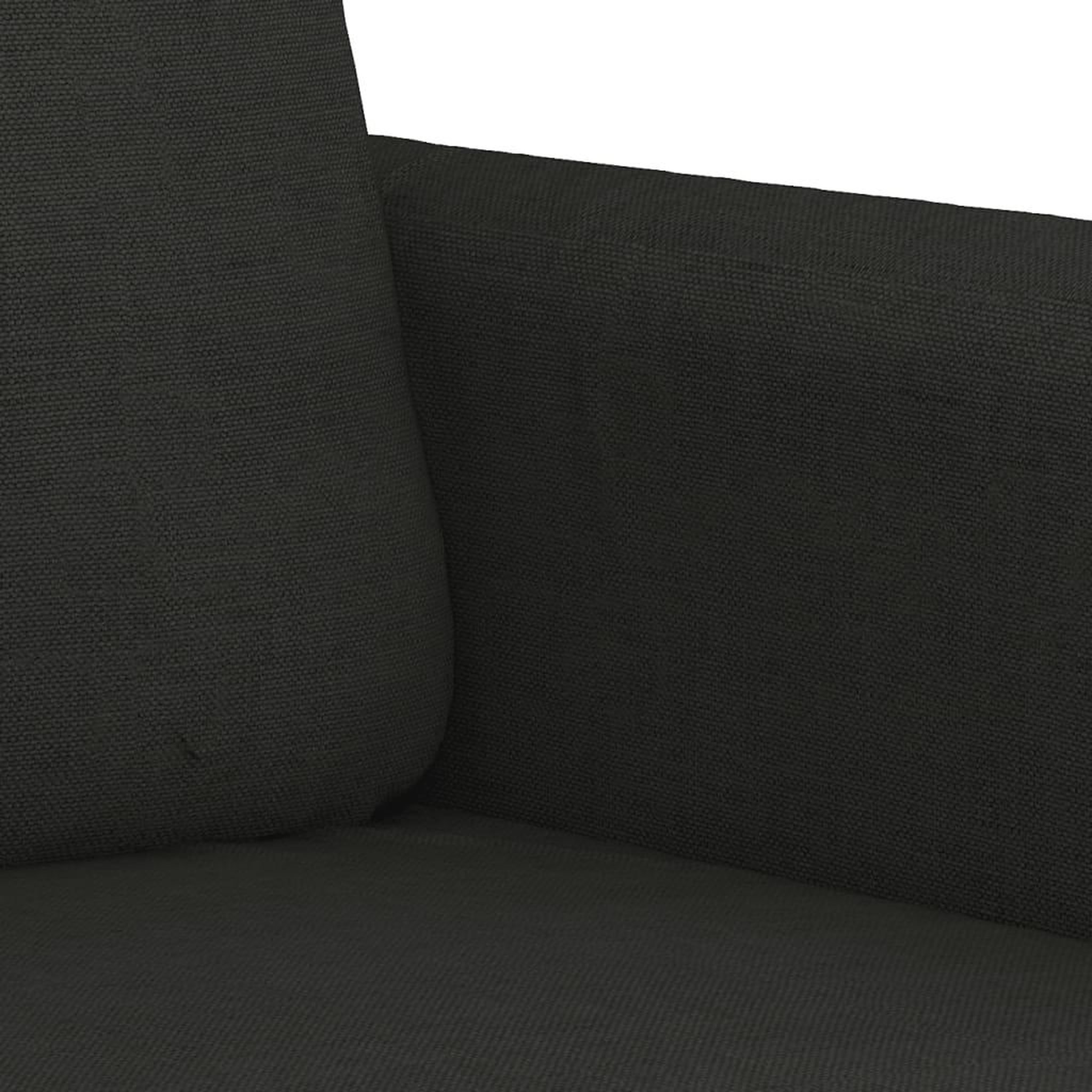 Voir la diapositive 5 : VIDAXL Ensemble de canapes 2 pcs avec coussins Noir Tissu