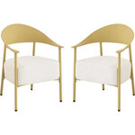 Habitat et Jardin Lot de 2 fauteuils de jardin en plastique  Céora  - Jaune