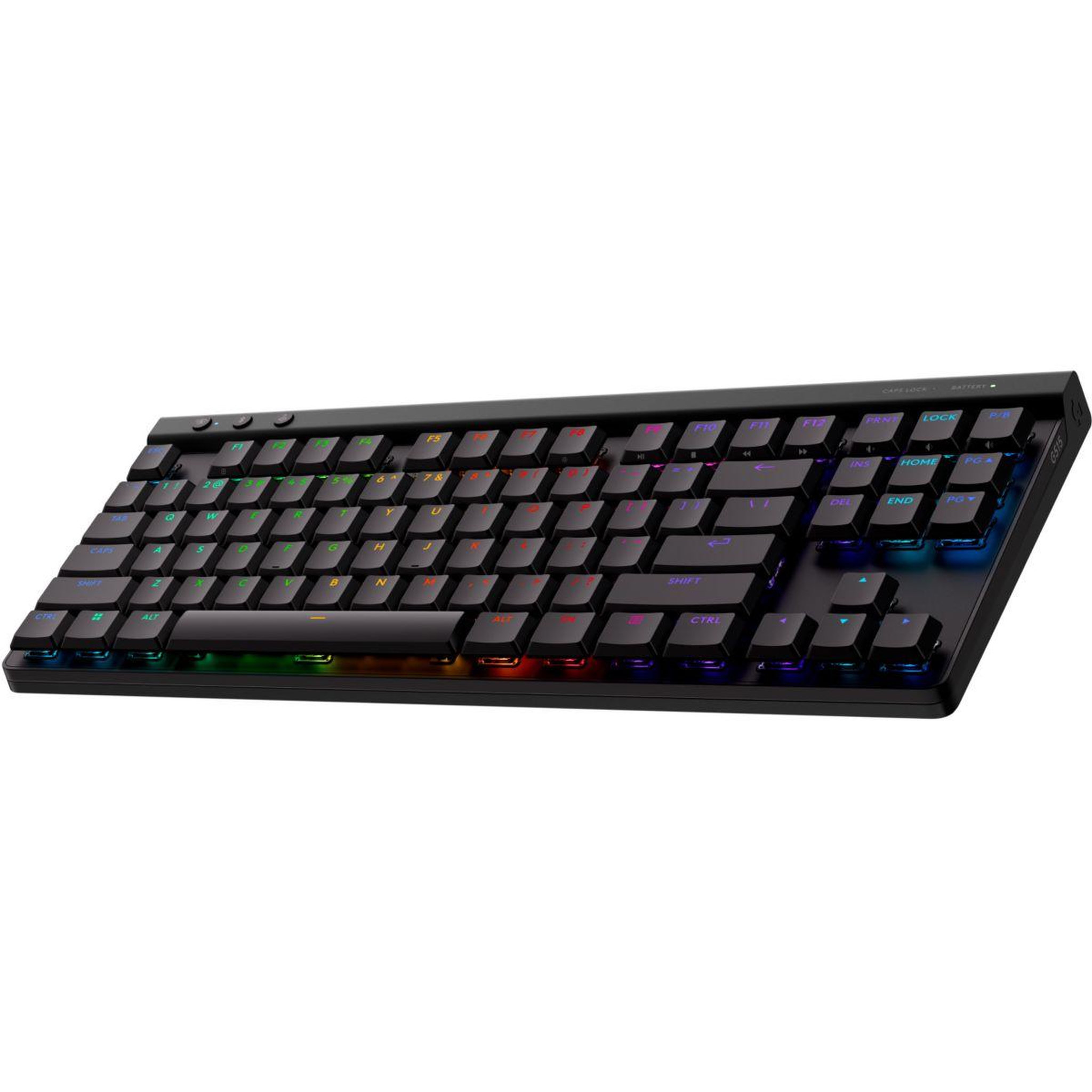 Logitech Clavier gamer sans fil g515 lightspeed tkl tactile noir