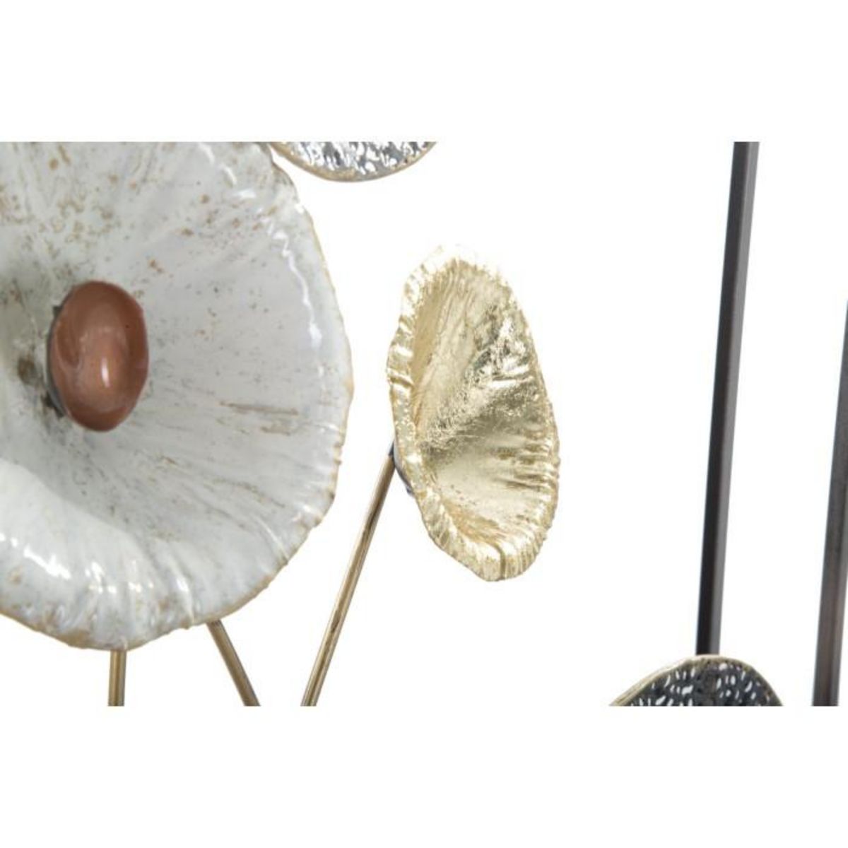 Paris Prix Décoration Murale Encadrée en Métal  Grid  90cm Multicolore