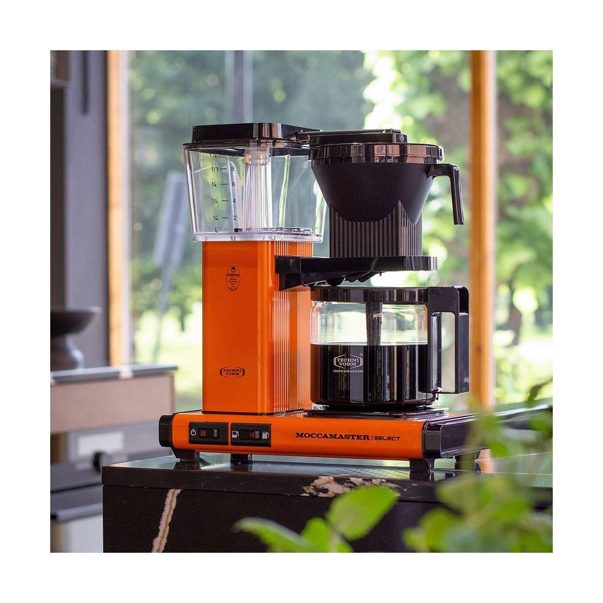 MOCCAMASTER Cafetière filtre Orange