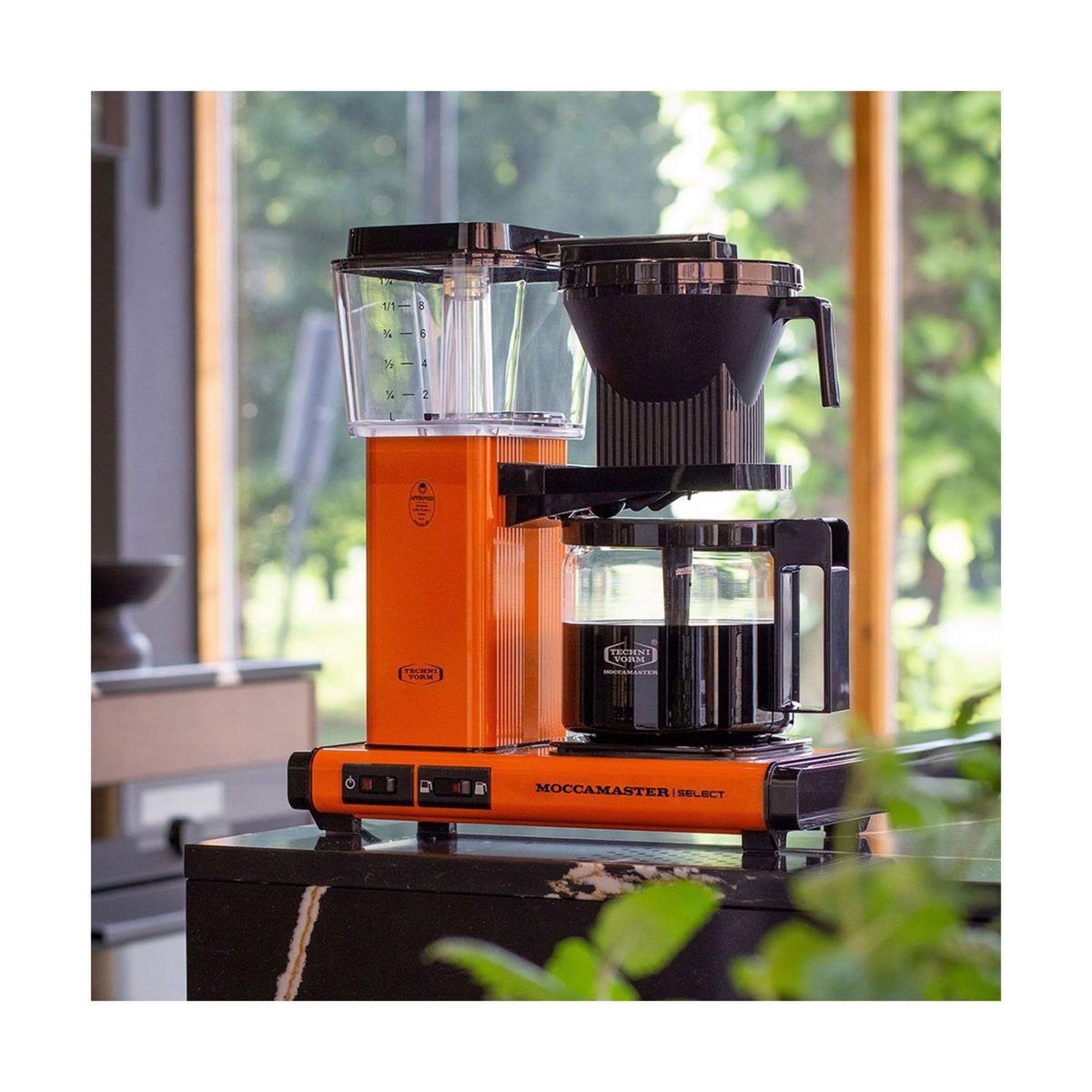 MOCCAMASTER Cafetière filtre Orange