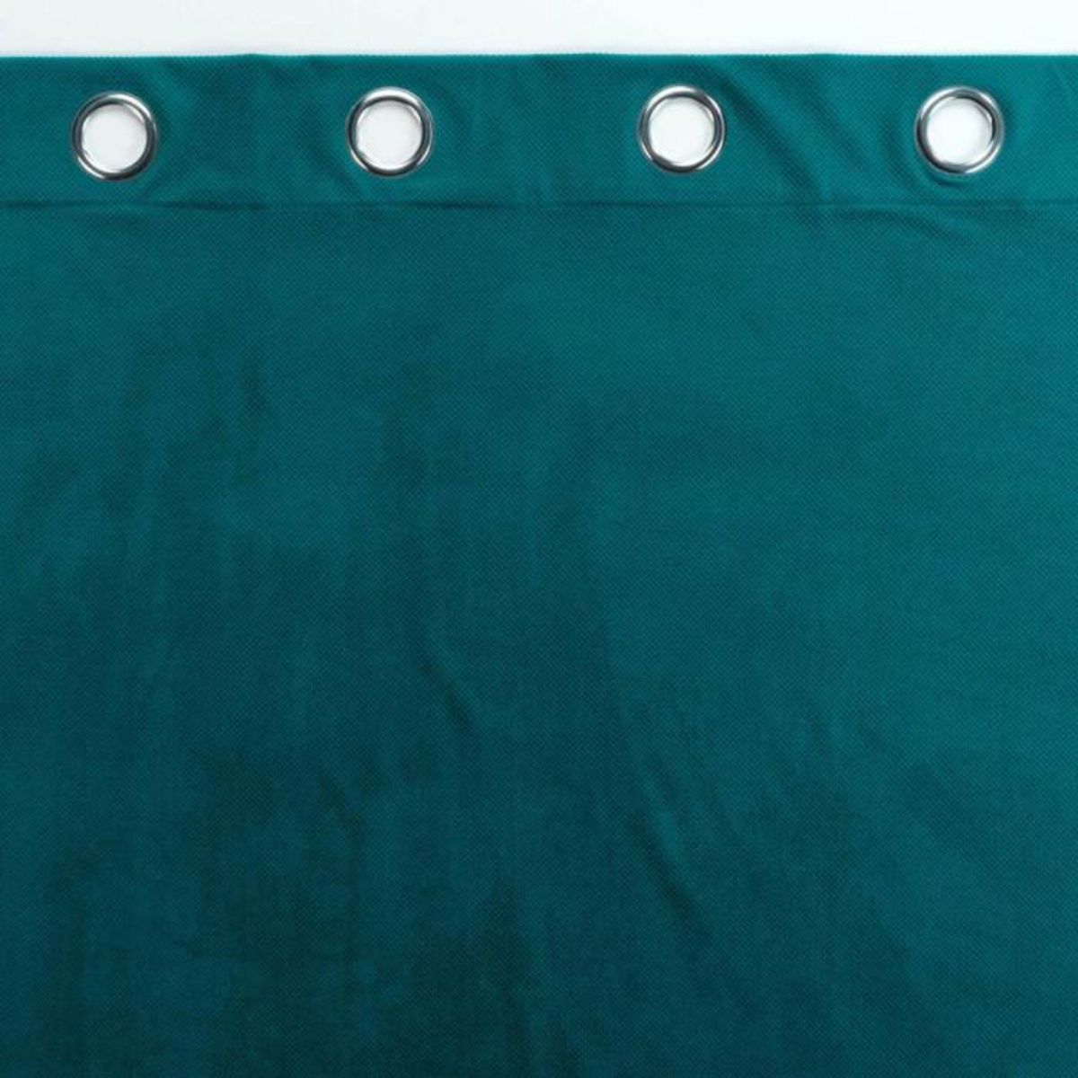 Paris Prix Rideau à Œillets  Velouriane  140x260cm Bleu Pétrole