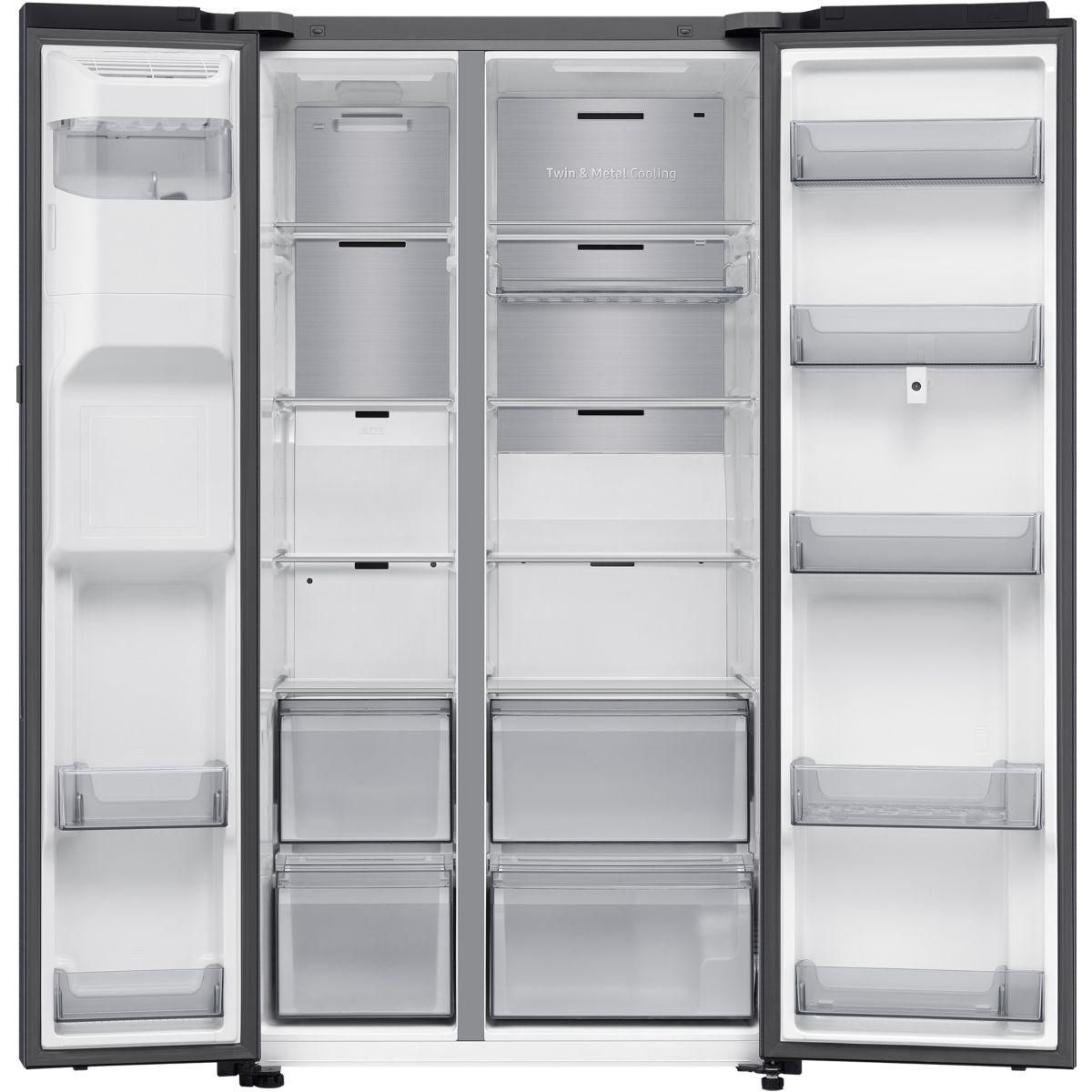 Samsung Réfrigérateur Américain RS90F66BEFEF Bespoke AI Family