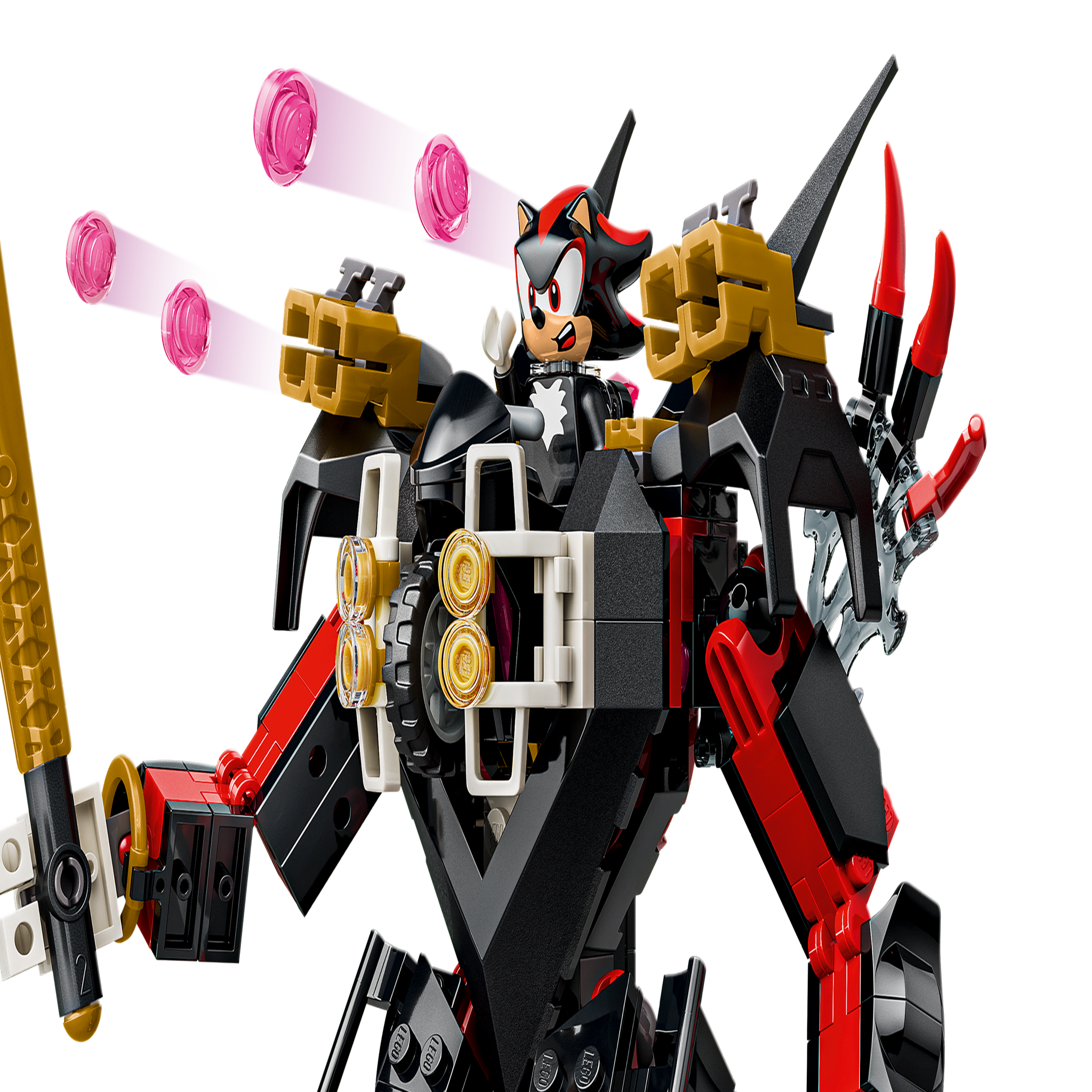Voir la diapositive 4 : LEGO Lego sonic 77120 robot de shadow contre soldat gun 374 pièces dès 8 ans