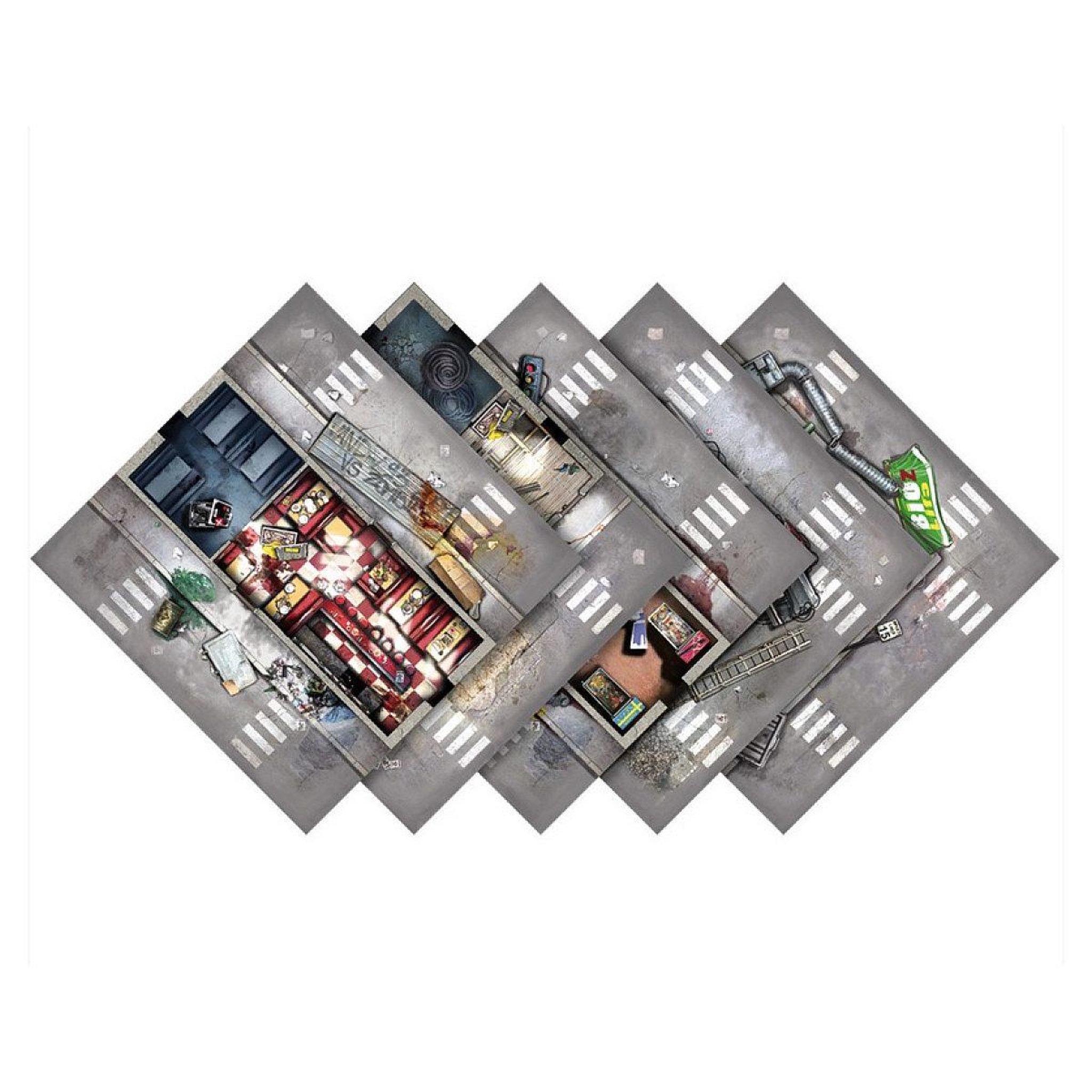 Voir la diapositive 4 : NOVALIS Zombicide 2e edition - jeu de plateau