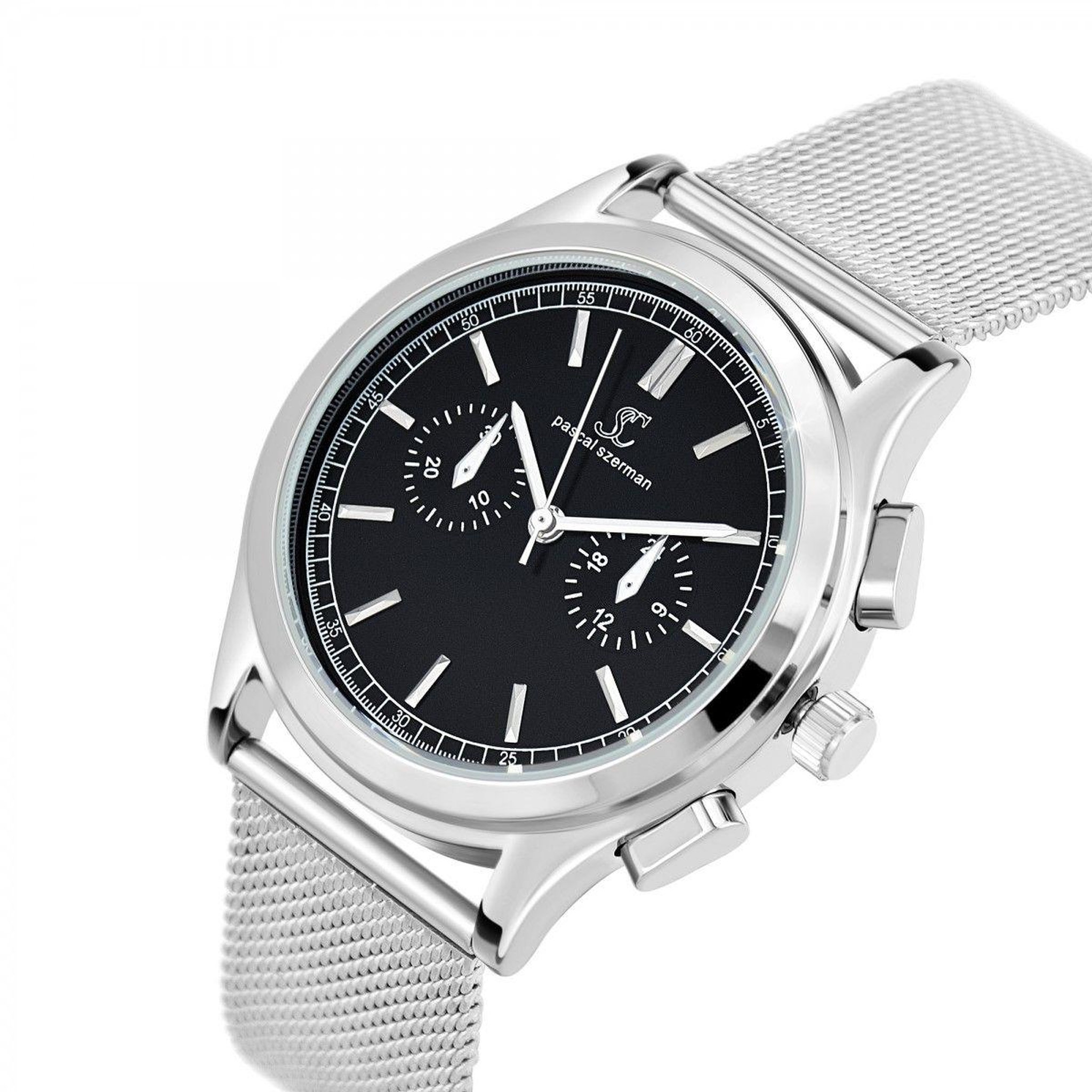 Voir la diapositive 3 : SC CRYSTAL Montre homme quartz par Pascal Szerman