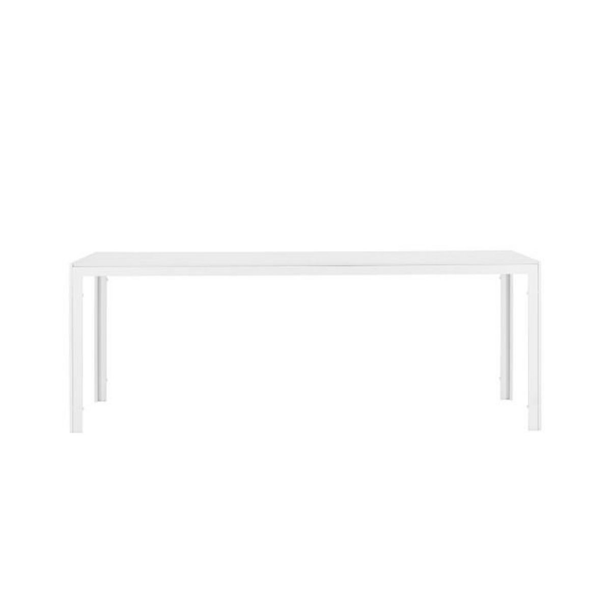 Paris Prix Table de Jardin  Break  205cm Blanc