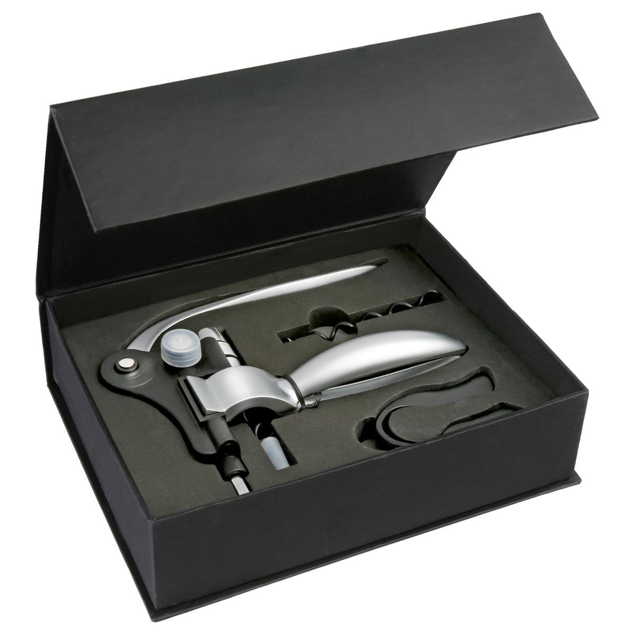 Coffret tire bouchon inox 3 pièces