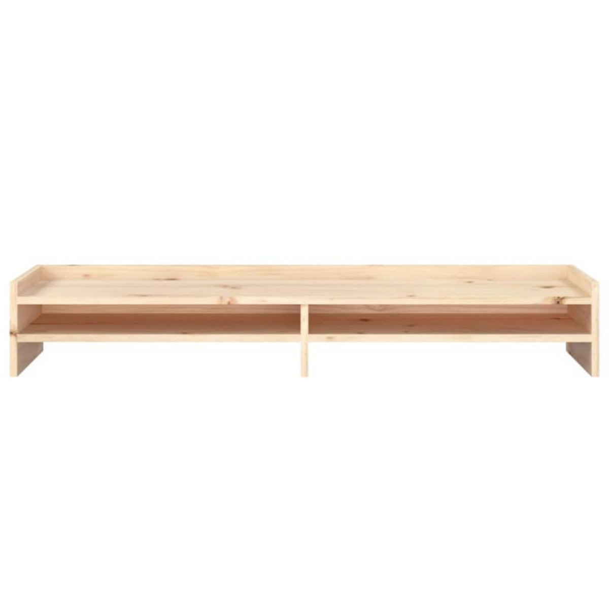VIDAXL Support pour moniteur 100x24x16 cm Bois de pin solide