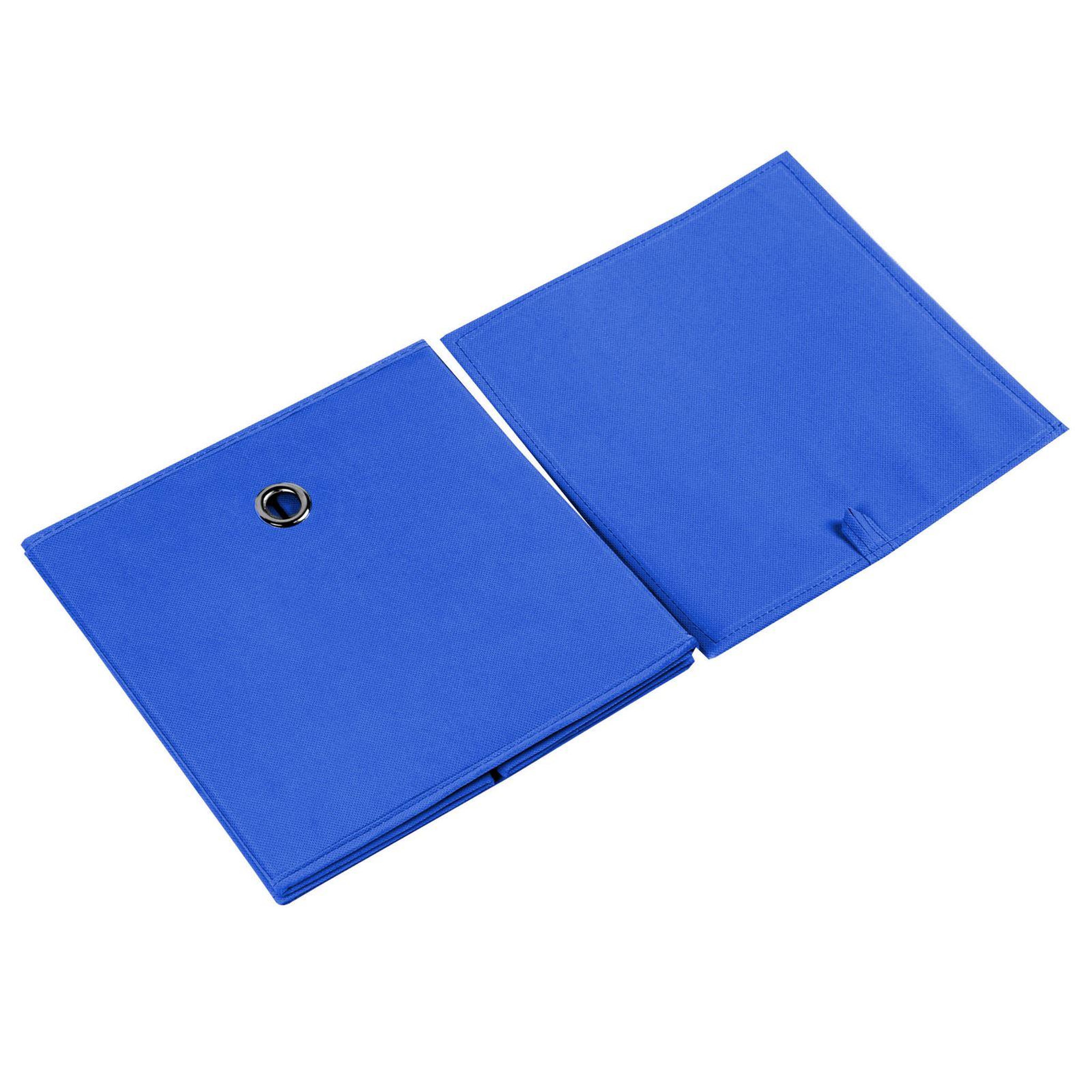 Voir la diapositive 4 : IDIMEX Lot de 2 boîtes de rangement ELA, en tissu