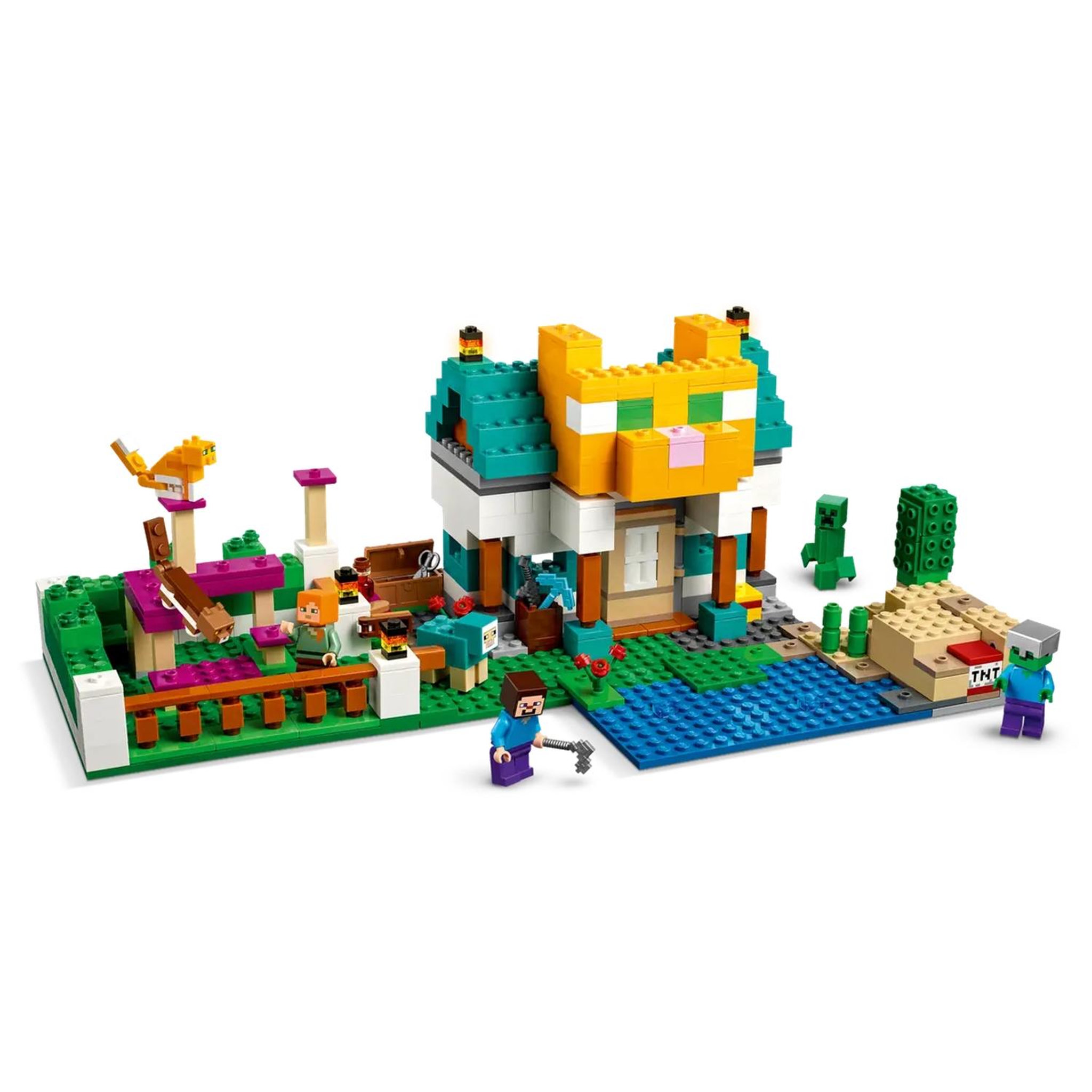 Voir la diapositive 3 : LEGO Minecraft La boîte de construction 4.0
