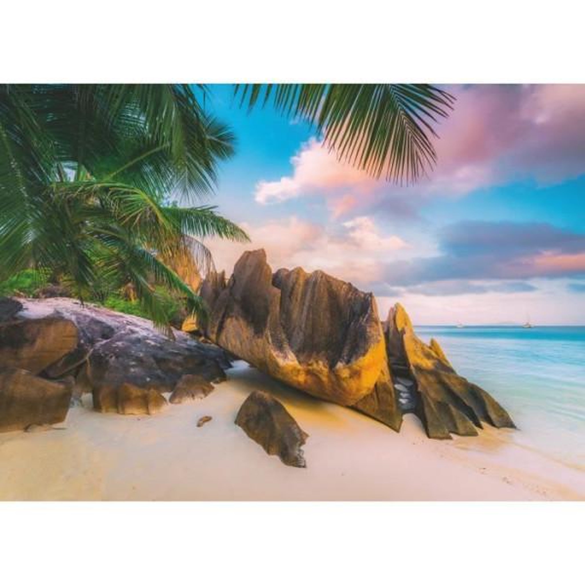 RAVENSBURGER Puzzle 1000 pieces les seychelles (highlights), adultes et enfants, des 14 ans, puzzle de qualité supérieure, 12000154, ravens