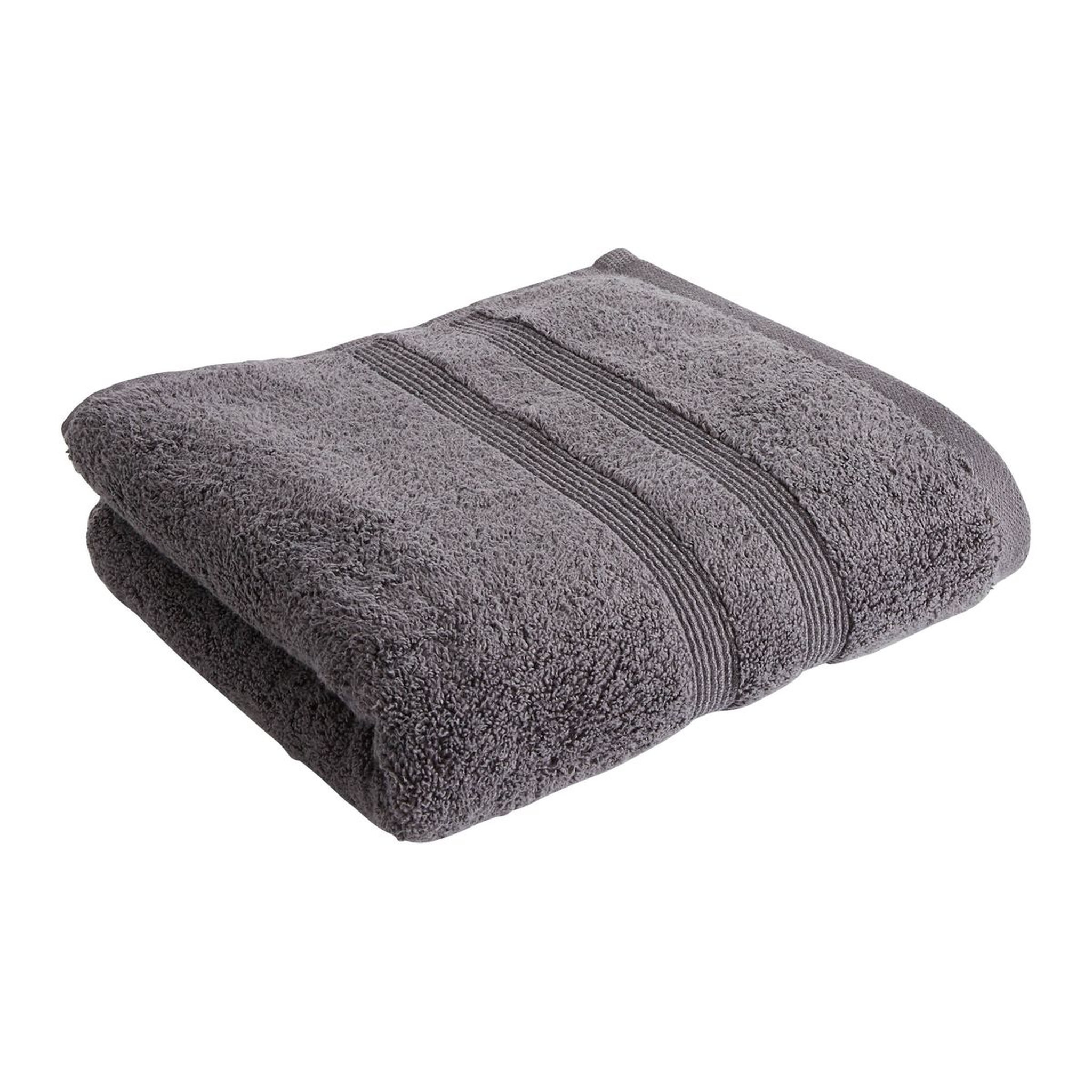 Voir la diapositive 2 : ACTUEL Maxi drap de bain uni en coton 500 gsm EXTRA FINE