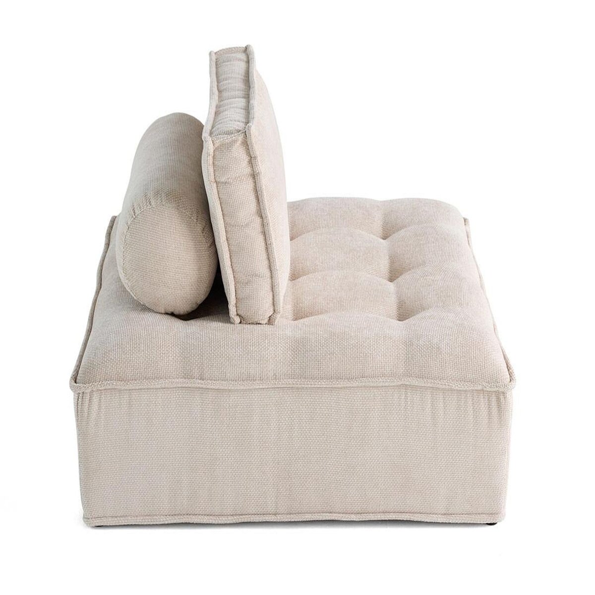 LISA DESIGN Marisol - module d'assise - velours texturé