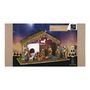 Voir la diapositive 3 : FEERIC LIGHT & CHRISTMAS Crèche de Noël Lumineuse  11 Santons  46cm Multicolore