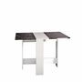Voir la diapositive 2 : Table de cuisine pliante 3 positions L103cm COCINA