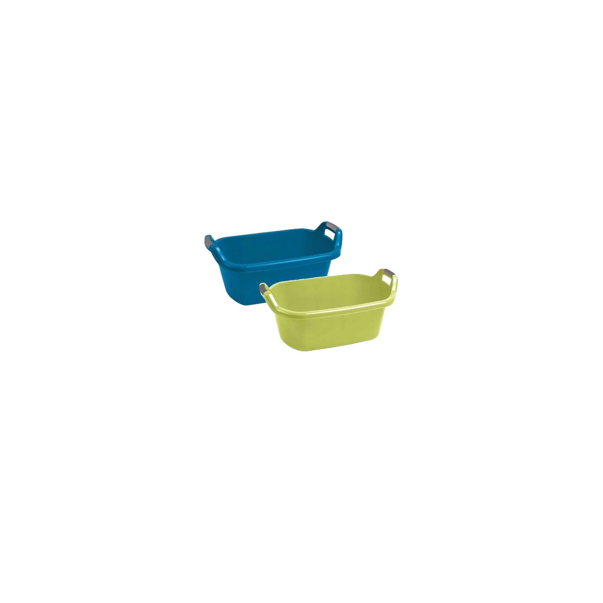 Voir la diapositive 3 : CURVER Panier à linge Curver oval laundry basket 55l bleu