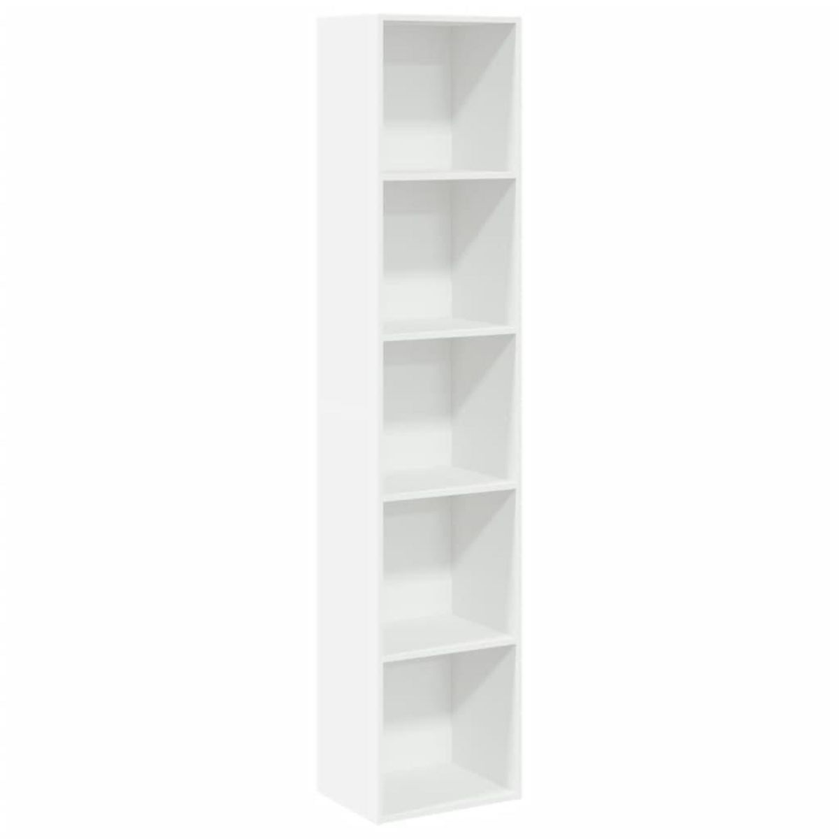 VIDAXL Bibliotheque blanc 40x30x189 cm bois d'ingenierie