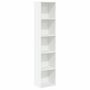 Voir la diapositive 2 : VIDAXL Bibliotheque blanc 40x30x189 cm bois d'ingenierie