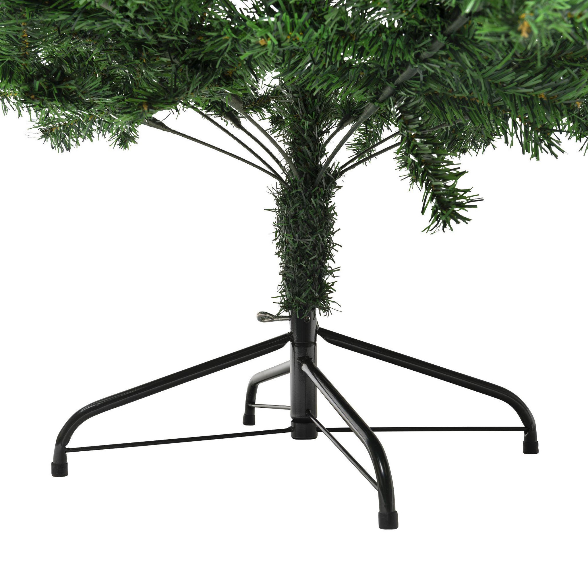 Voir la diapositive 2 : WERKAPRO Sapin de noël 150 cm 452 branches