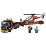 LEGO City 60183 - Le transporteur d'hélicoptère