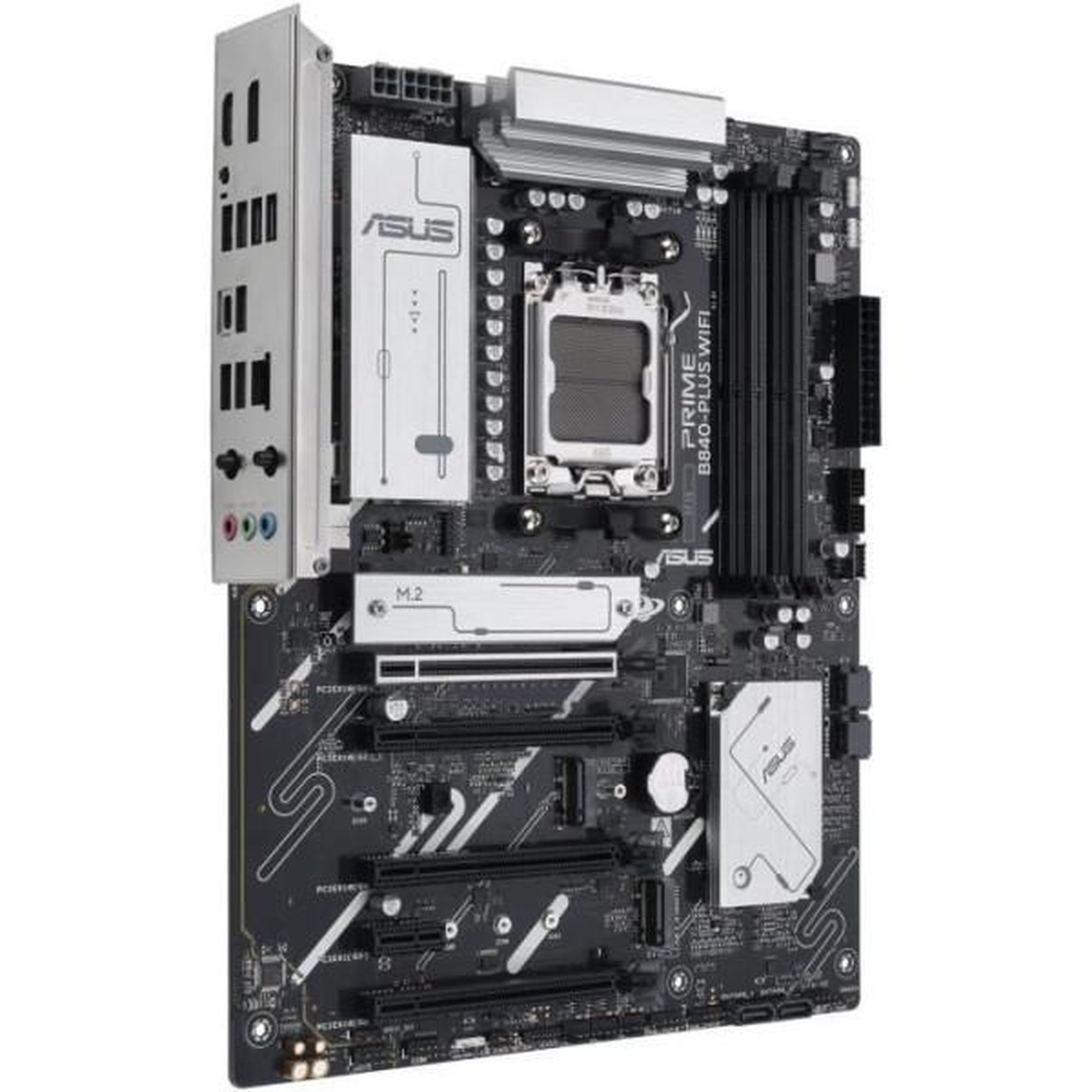 Voir la diapositive 3 : ASUS Carte mere - ASUS - PRIME B840-PLUS WIFI - AMD B840 - Emplacement AM5 ATX