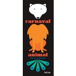 CARNAVAL ANIMAL. AVEC UN MASQUE COQ OU PAON, Vericourt Iris de