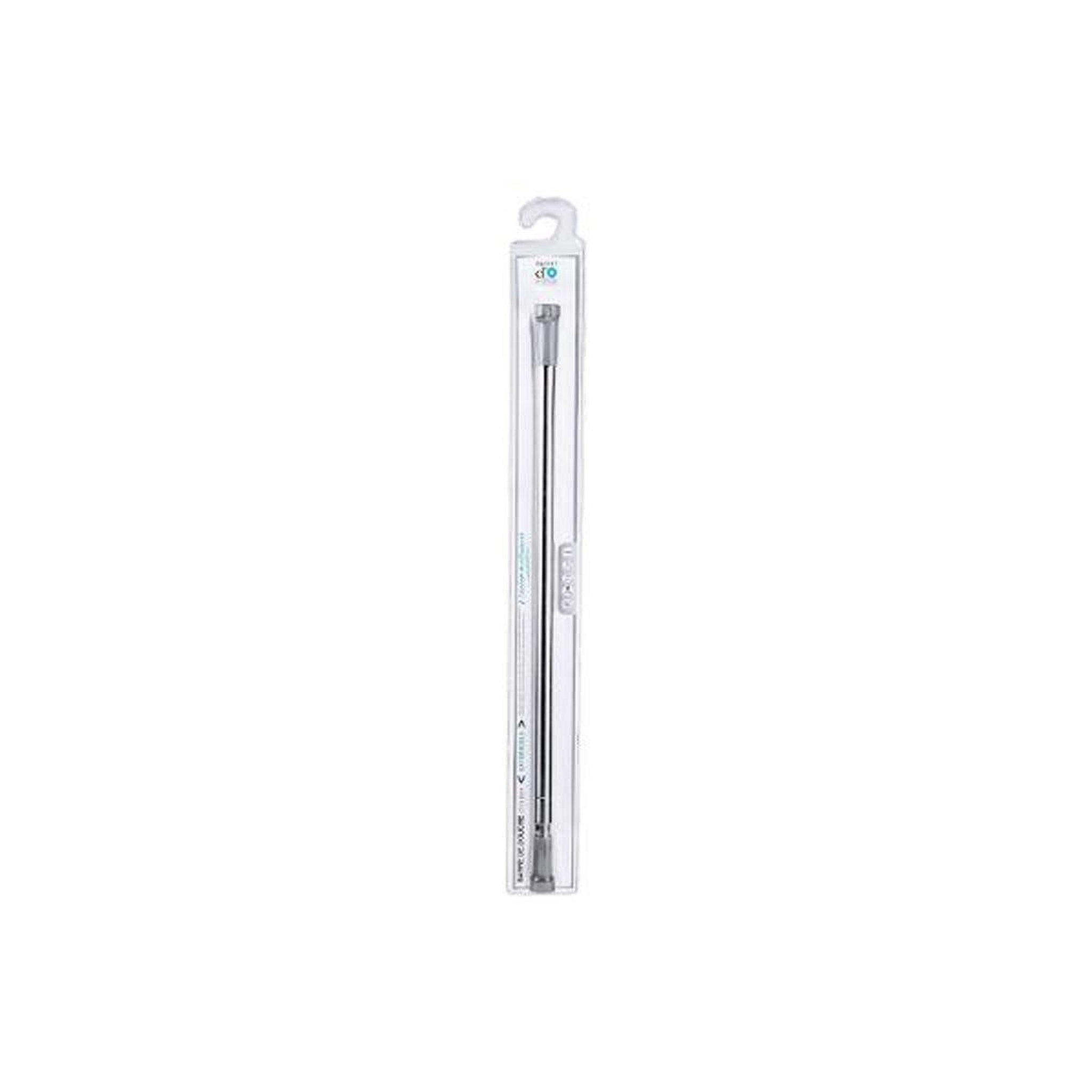 Voir la diapositive 3 : FIVE Barre de douche en inox  extensible  70x120cm argent