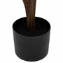Voir la diapositive 3 : ATMOSPHERA Plante Artificielle en Pot  Palmier  120cm Noir