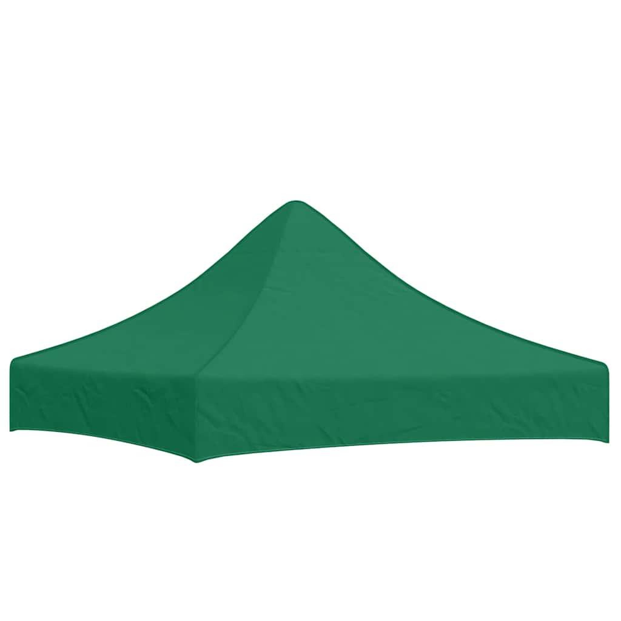 Voir la diapositive 1 : VIDAXL Toit de tente de reception 2x2 m Vert 270 g/m^2