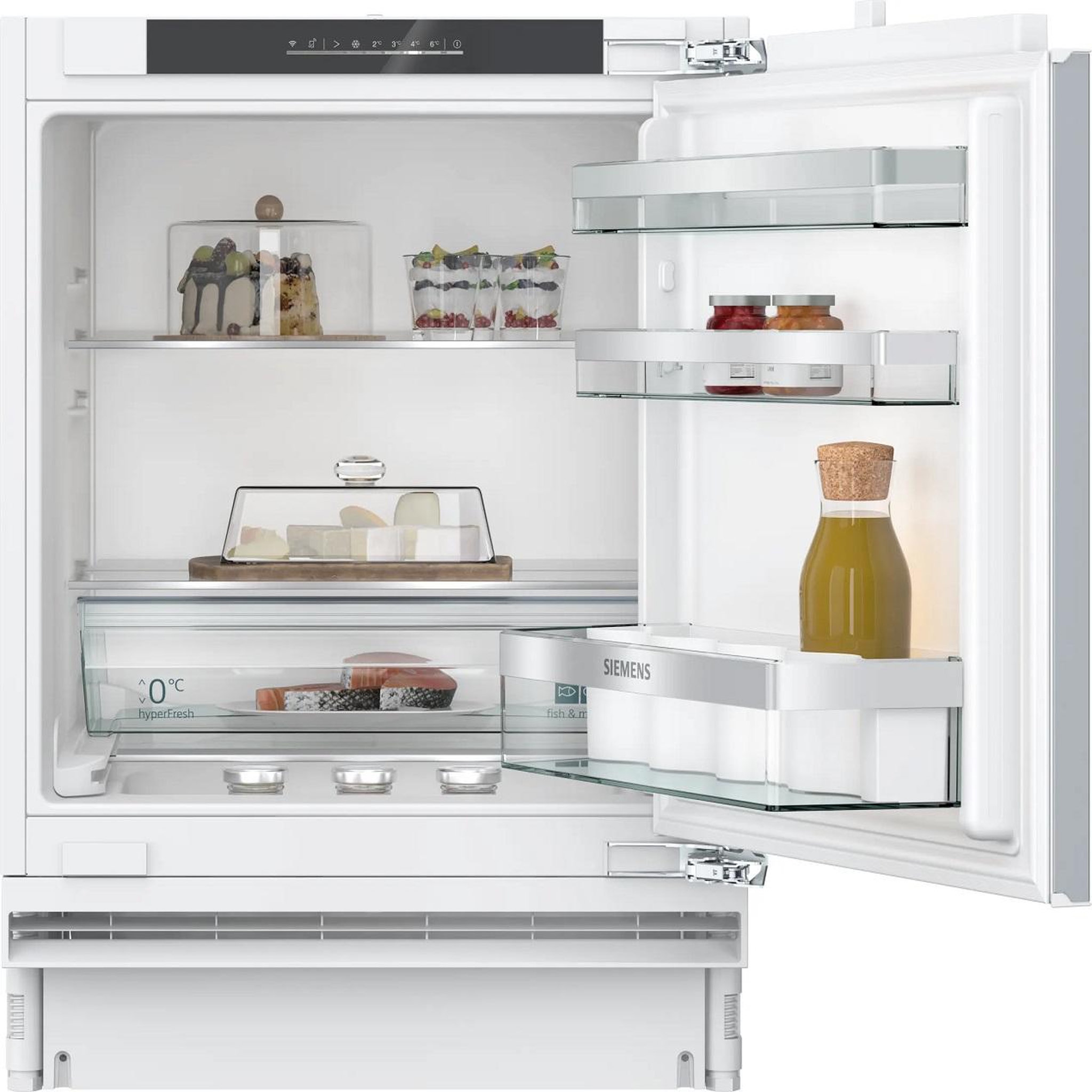 Siemens Réfrigérateur 1 porte intégrable à pantographe 134l - ku21rade0