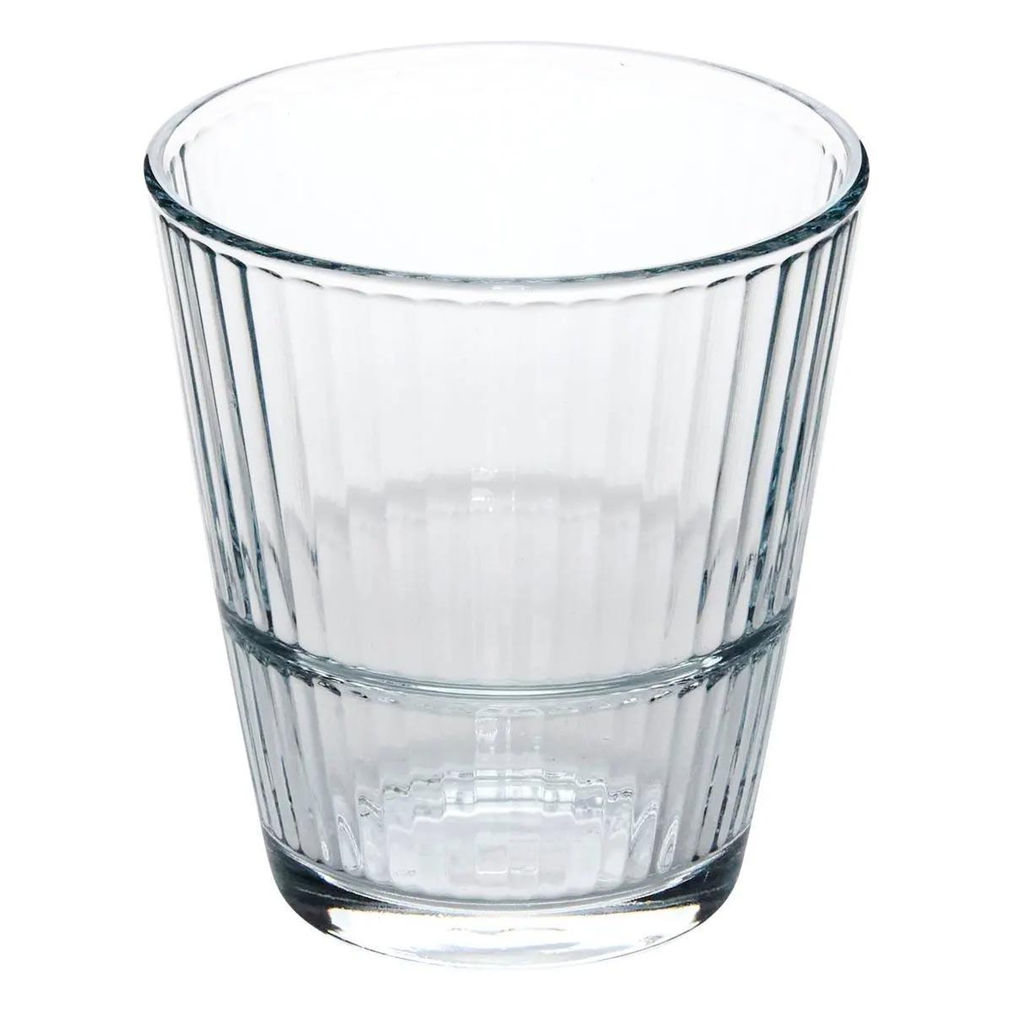 Voir la diapositive 2 : SECRET DE GOURMET Lot de 6 verres bas en verre  lineau  29cl transparent