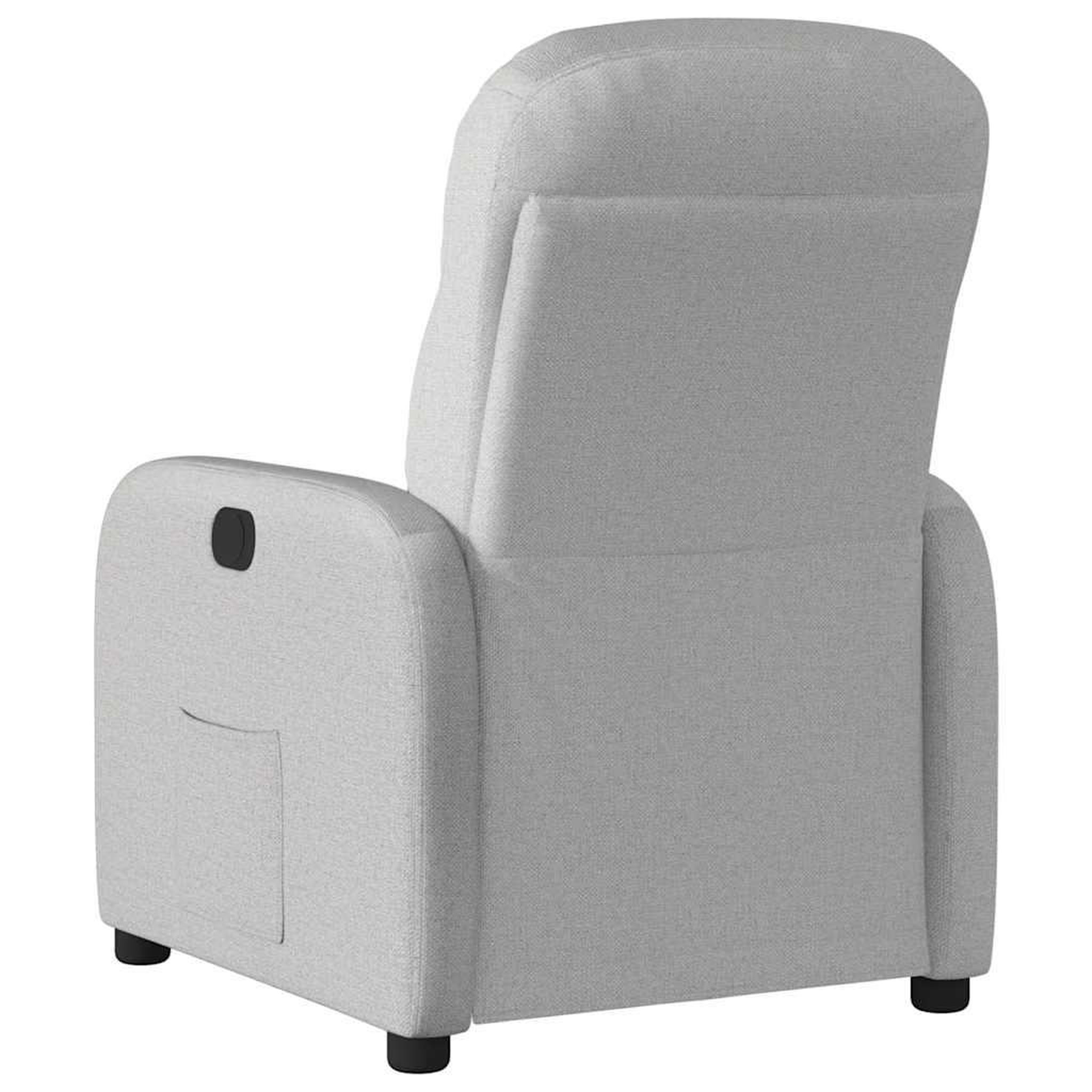 Voir la diapositive 5 : VIDAXL Fauteuil inclinable gris nuage tissu