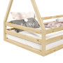 Voir la diapositive 5 : IDIMEX Lit cabane SILA 90 x 200 cm, en pin massif