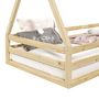 Voir la diapositive 5 : IDIMEX Lit cabane SILA 90 x 200 cm, en pin massif
