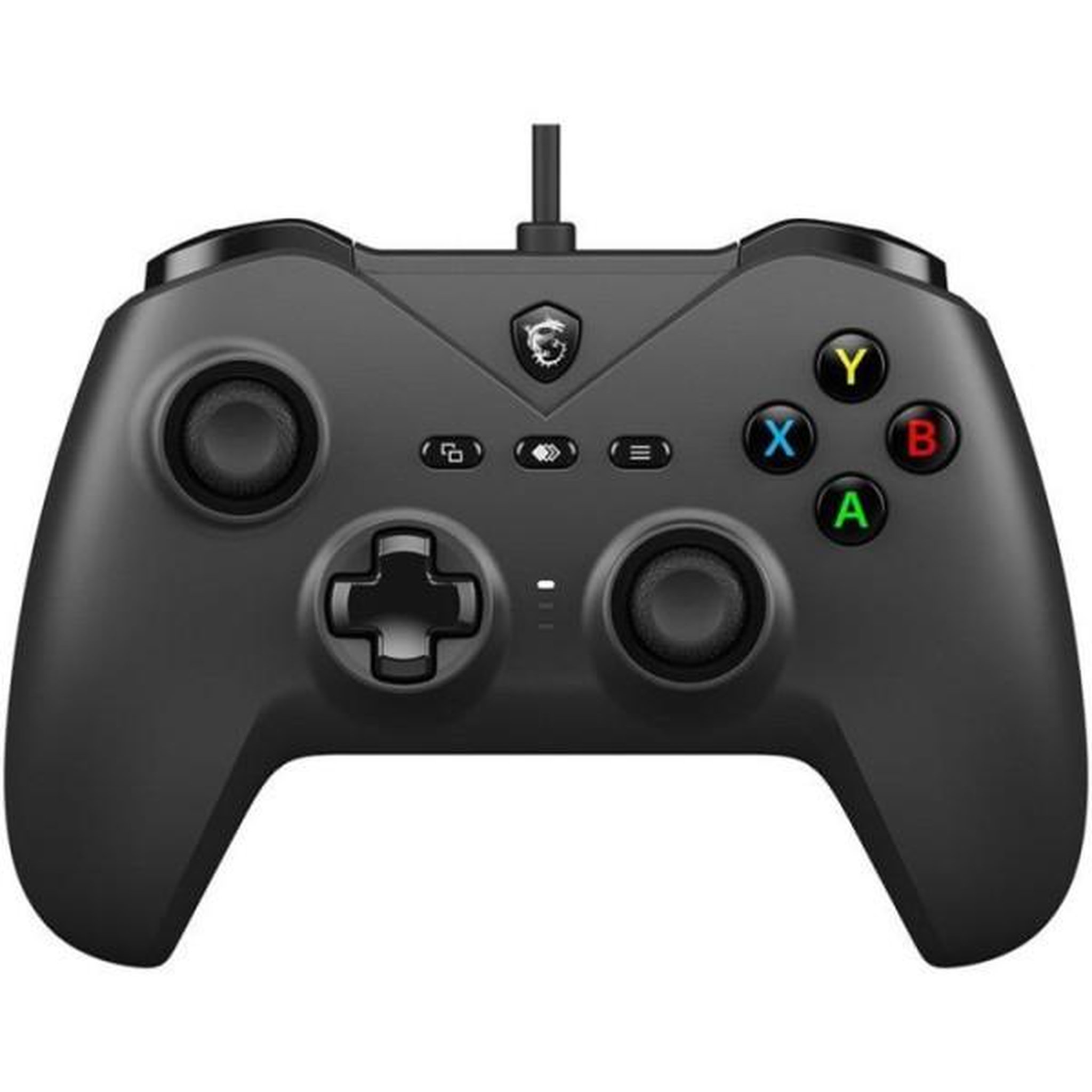 MSI Manette de jeu - PC - FORCE GC200 - Filaire - Noir - MSI