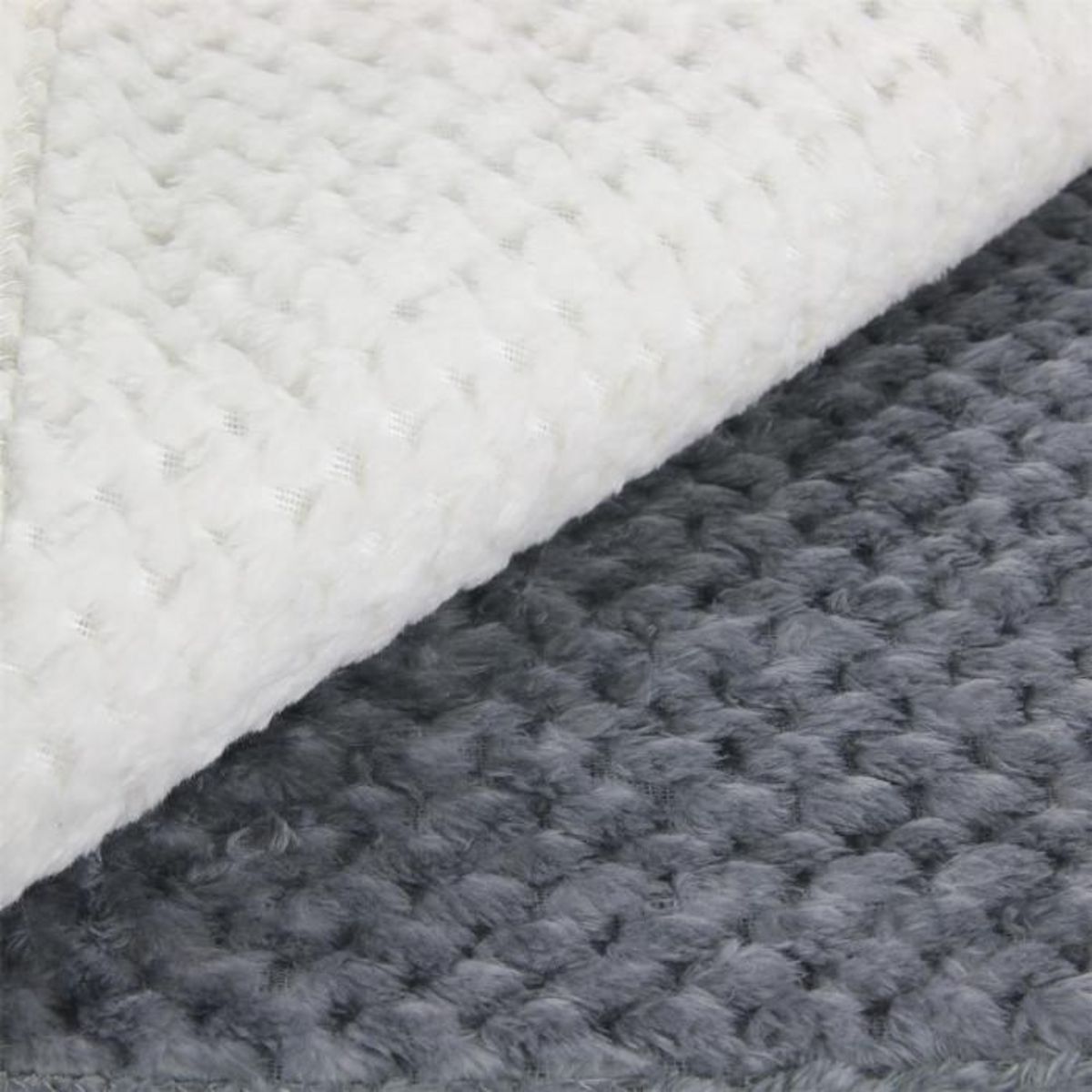 Paris Prix Plaid Déco  Tie and Dye  150x200cm Gris