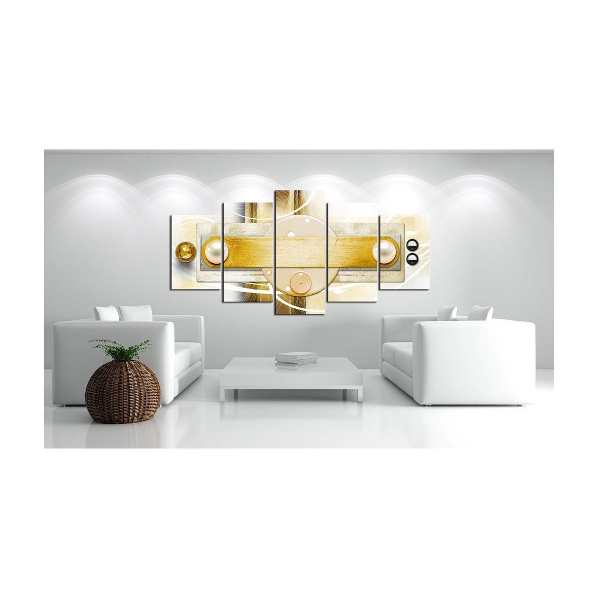 Voir la diapositive 2 : Paris Prix Tableau Imprimé  Gold Frigidity