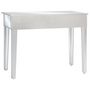 Voir la diapositive 5 : VIDAXL Table console miroir MDF et verre 106,5 x 38 x 76,5 cm
