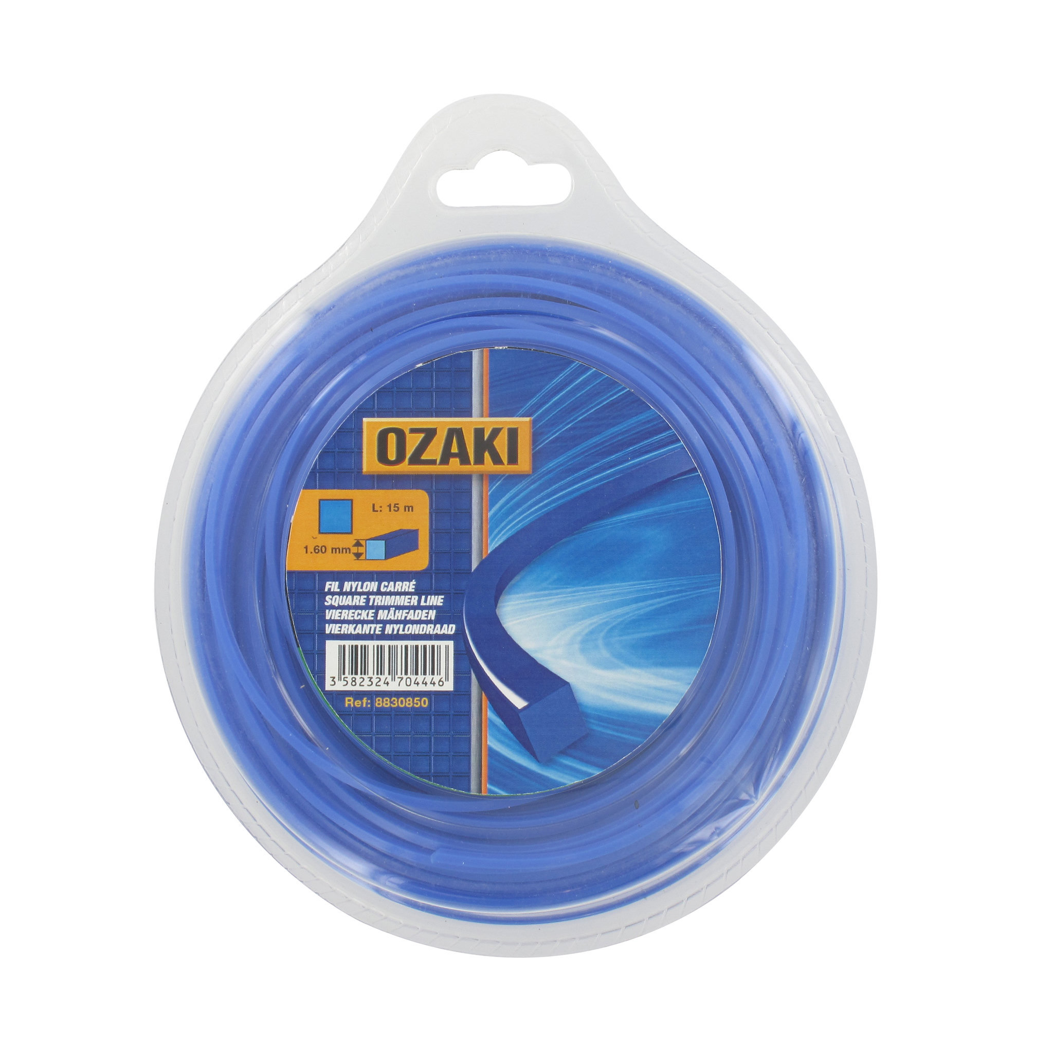 OZAKI Fil nylon carré d. 3 mm